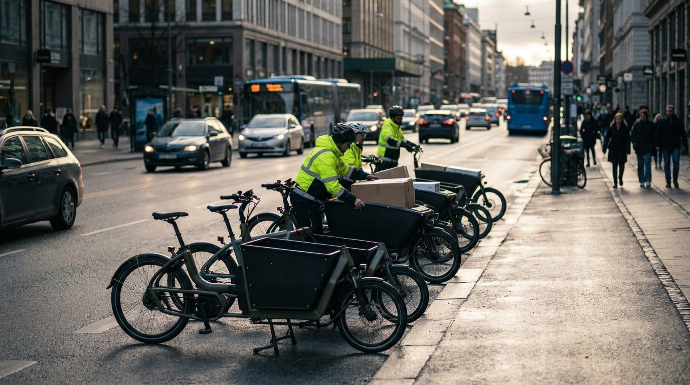 Les vélos-cargos électriques s'imposent dans les flottes urbaines