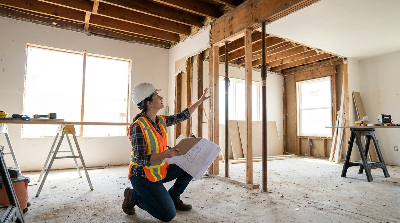 Un projet d'aménagement qui tourne mal peut viser l'architecte d'intérieur